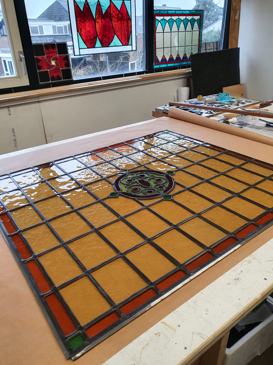 Raam voor restauratie